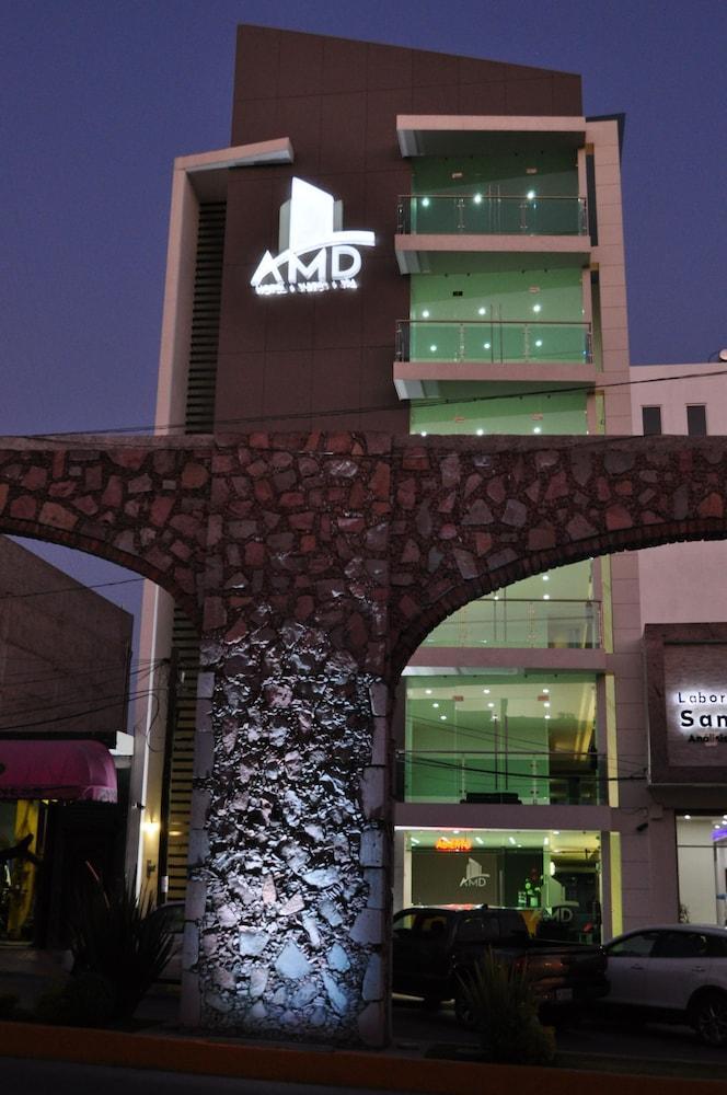 Amd Hotel Сан Хуан де лос Лагос Екстериор снимка
